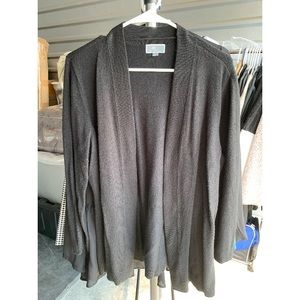 Black cardigan